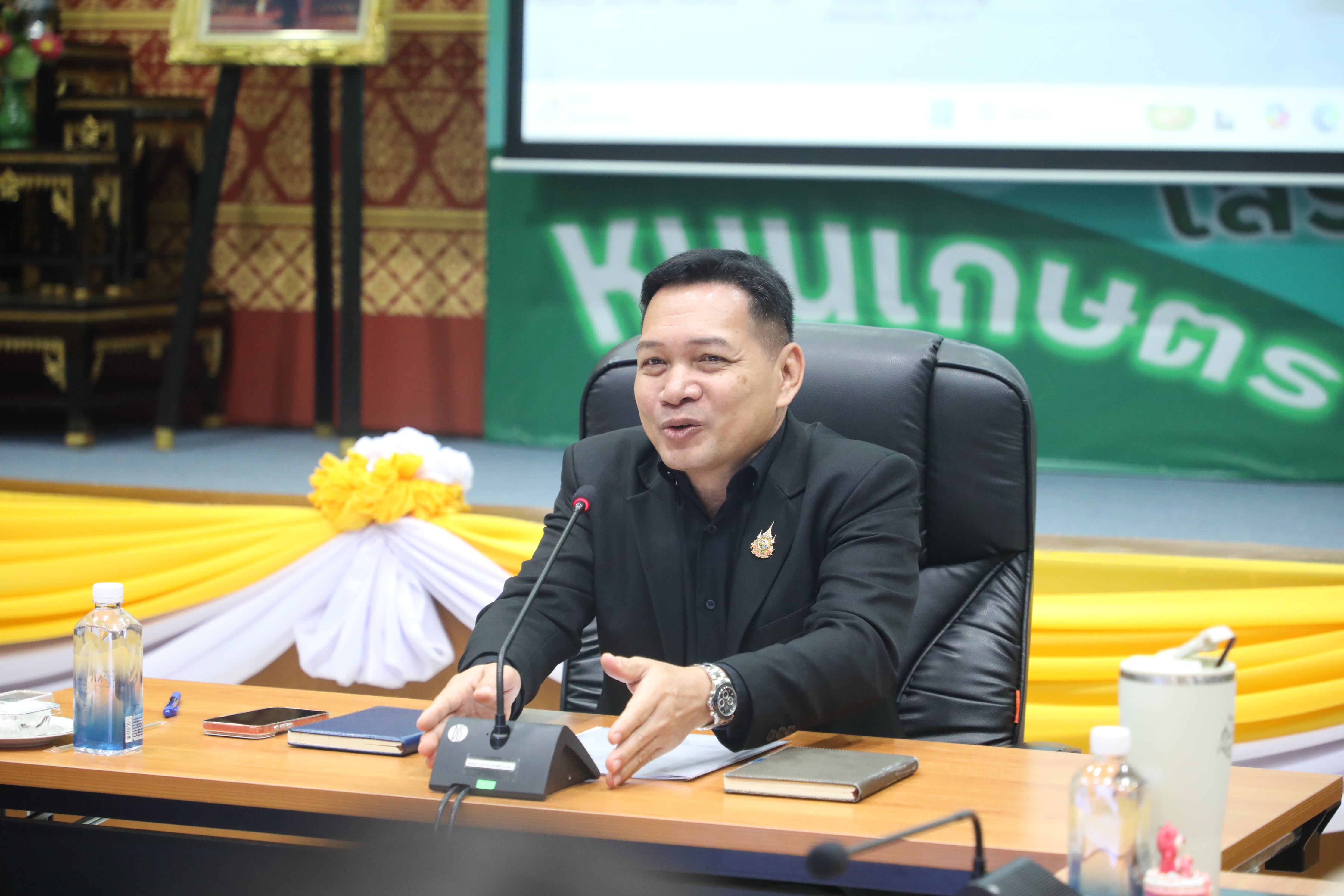 title - สบท. เปิดประชุมภายในสำนักบริหารกองทุน
